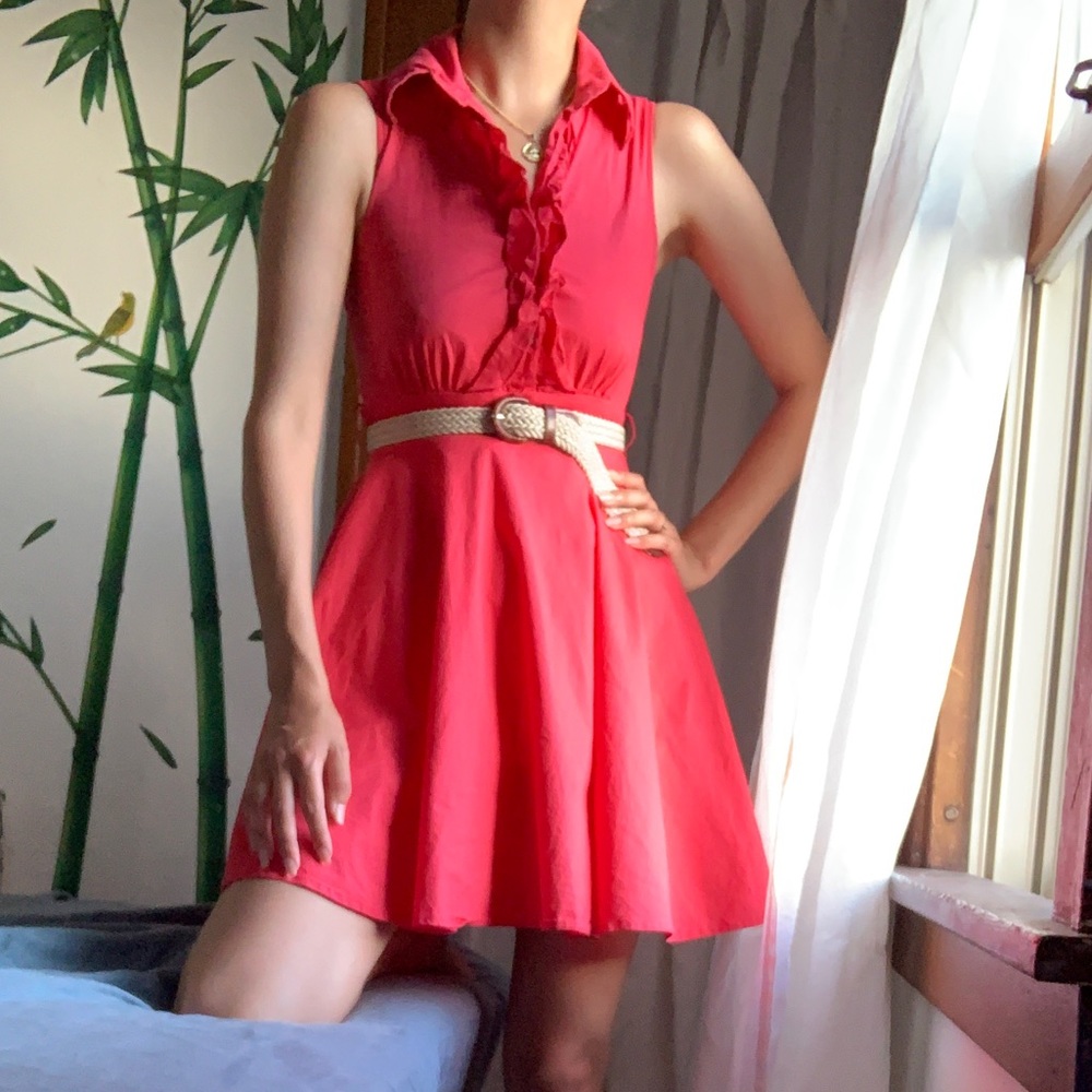 Retro Red Dress
